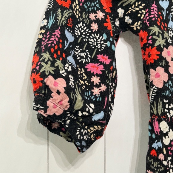 Girl’s- Floral black - Picture 3 of 13